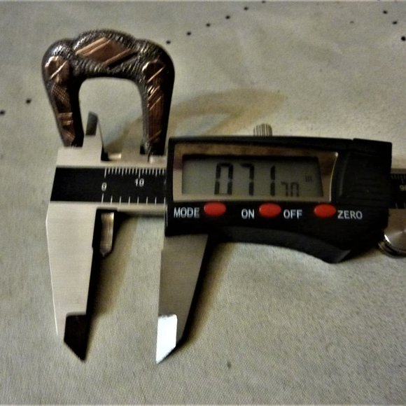 Unisex Ranger Sterling & 12kt Buckle Set Mexican main image 7